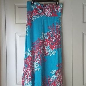 Lilly Pulitzer- red, white and blue coral